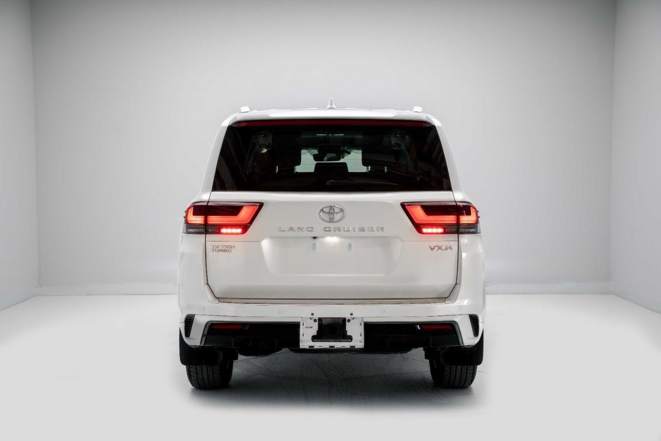 Toyota Land Cruiser VXR LC300 VXR Z 3.3L - Precious White Pearl Inside Black & Red | Export Only