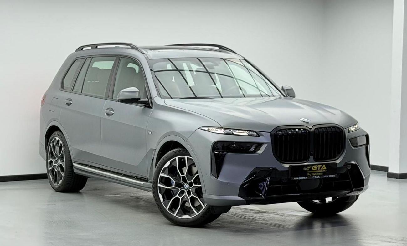 BMW X7 2025 BMW X7 xDrive40i M-Sport, 2030 BMW Warranty + Service Pack, Low Km, 7 Seater, Fully Loaded, GCC