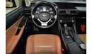 لكزس IS 350 EXCELLENT DEAL for our Lexus IS350 ( 2017 Model! ) in White Color! GCC Specs