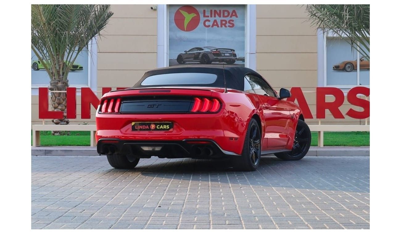 Ford Mustang Ford Mustang GT Premium Convertible 2018 GCC under Agency Warranty and Service Contract with Flexibl