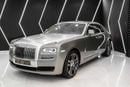 Rolls-Royce Ghost Std 6.6L Series II, Silver Satin Bonnet, Rear Entertainment, Starlight, Very Low KM, GCC Spec!!