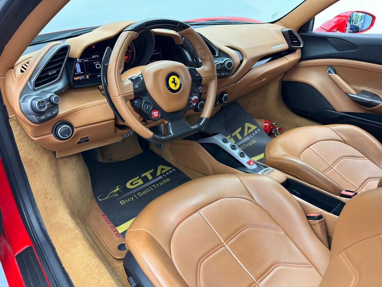 Ferrari 488 2017 Ferrari 488 GTB, 07/2026 Ferrari Warranty, Ferrari Full Service History, GCC
