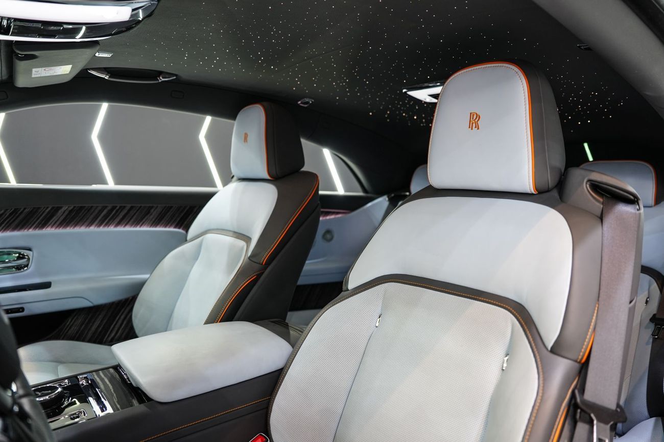 رولز رويس سبيكتر Mansory, Forged Carbon, Bespoke Audio, Starlight, Illuminated Grille, Canadel Paneling!!