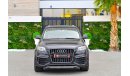 أودي Q7 TFSI quattro S-Line | 1,565 P.M  | 0% Downpayment | Amazing Condition!