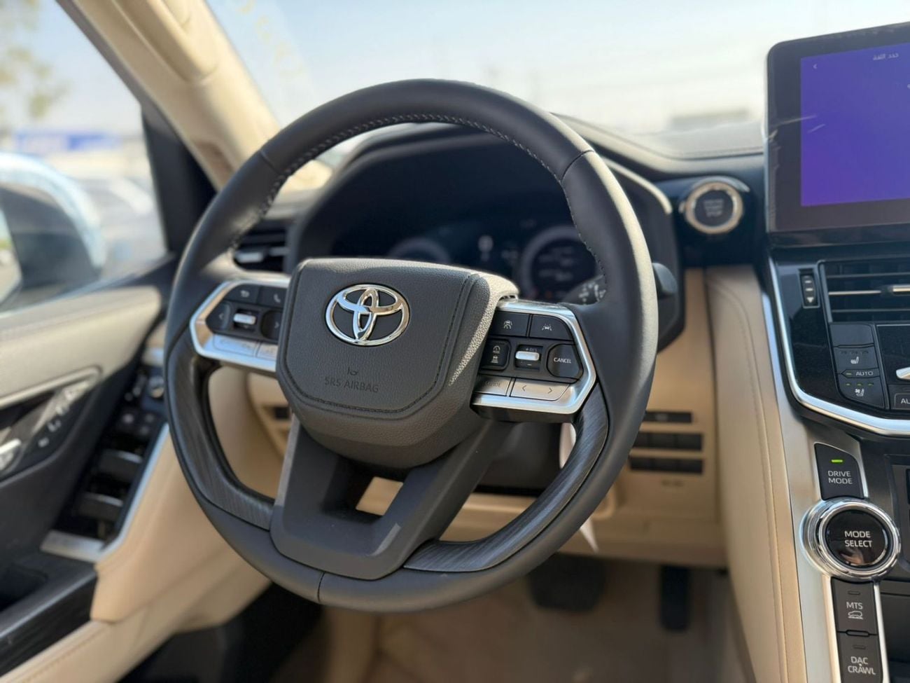تويوتا لاند كروزر Land Cruiser VXR 3.5L Twin Turbo A/T Petrol 4X4 .7 Seats . 5 Doors 2026 Model