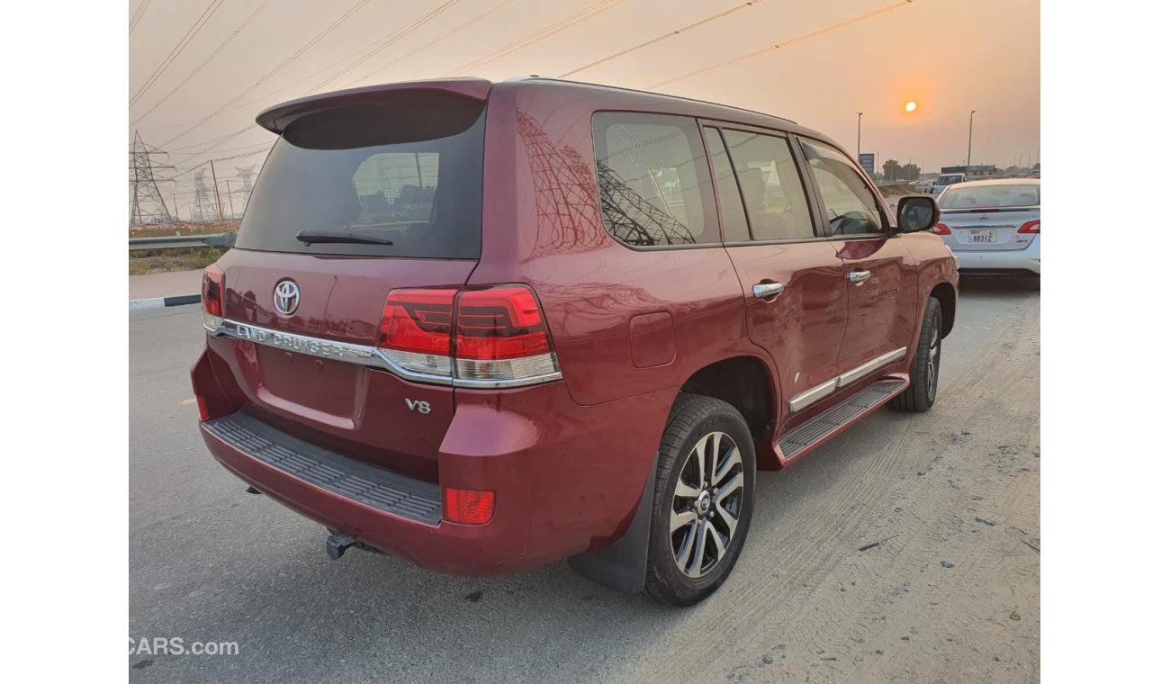 Toyota Land Cruiser DIESEL 4.5L RIGHT HAND DRIVE Maroon 2019