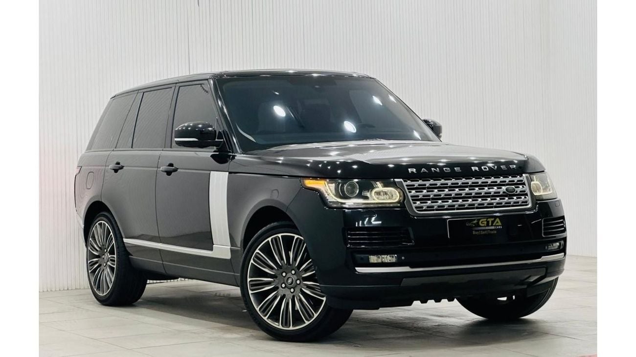 لاند روفر رينج روفر 2015 Range Rover Vogue Supercharged, Full Service History, Fully Loaded, Excellent Condition, GCC
