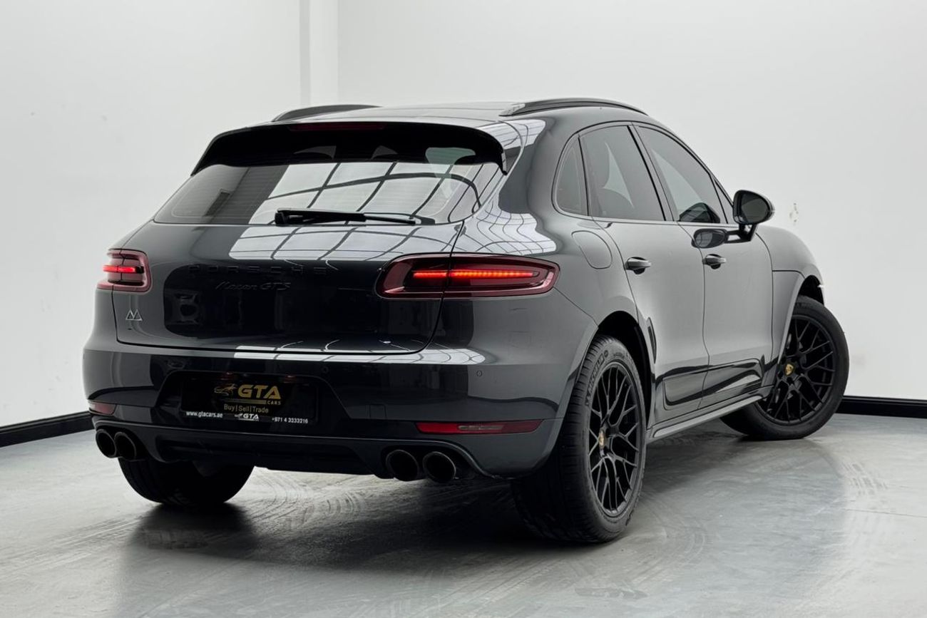 بورش ماكان GTS 2.9L (435 HP) 2017 Porsche Macan GTS, 2026 Porsche Warranty, Porsche Service History, GCC