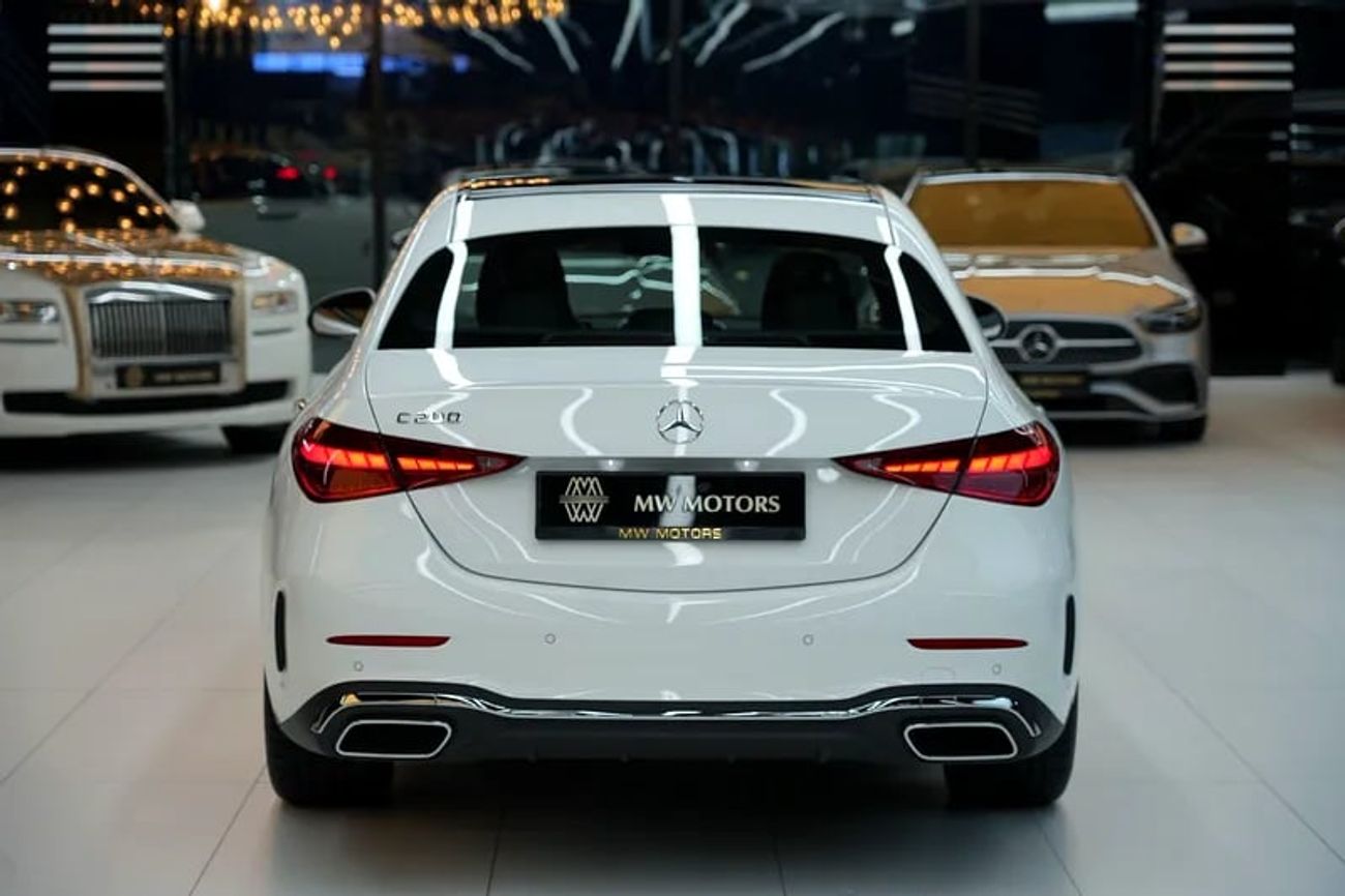 Mercedes-Benz C 200 C 200 | GCC 0km | Agency Warranrty | AMG Package