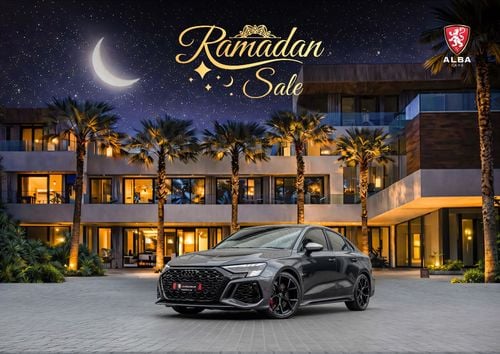 أودي RS3 RS3 | 3,129 P.M | 0% Downpayment | Full Audi Service History | Ramadan Offer!