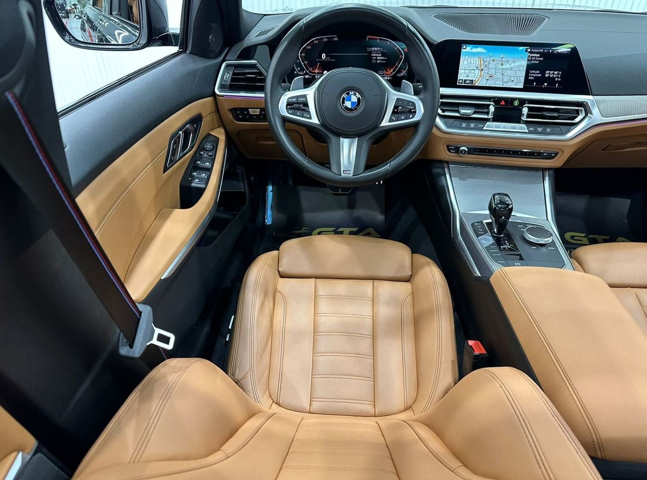 BMW 330i M Sport 2019 BMW 330i M-Sport, June 2024 BMW Warranty + Service Contract, Full Options, GCC