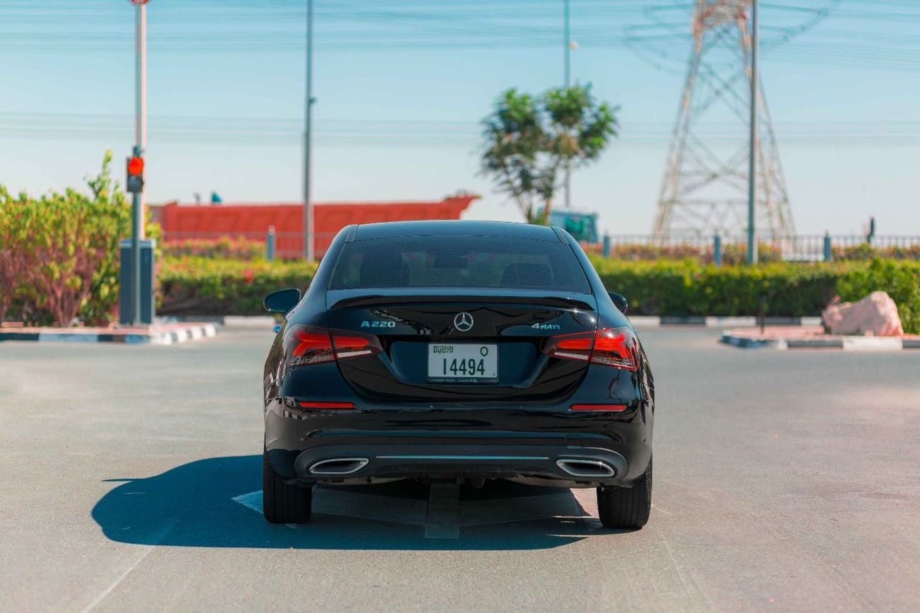 Mercedes Benz A220 STD (NON GCC) Mercedes A220 2019 (Black) 90,261 KM