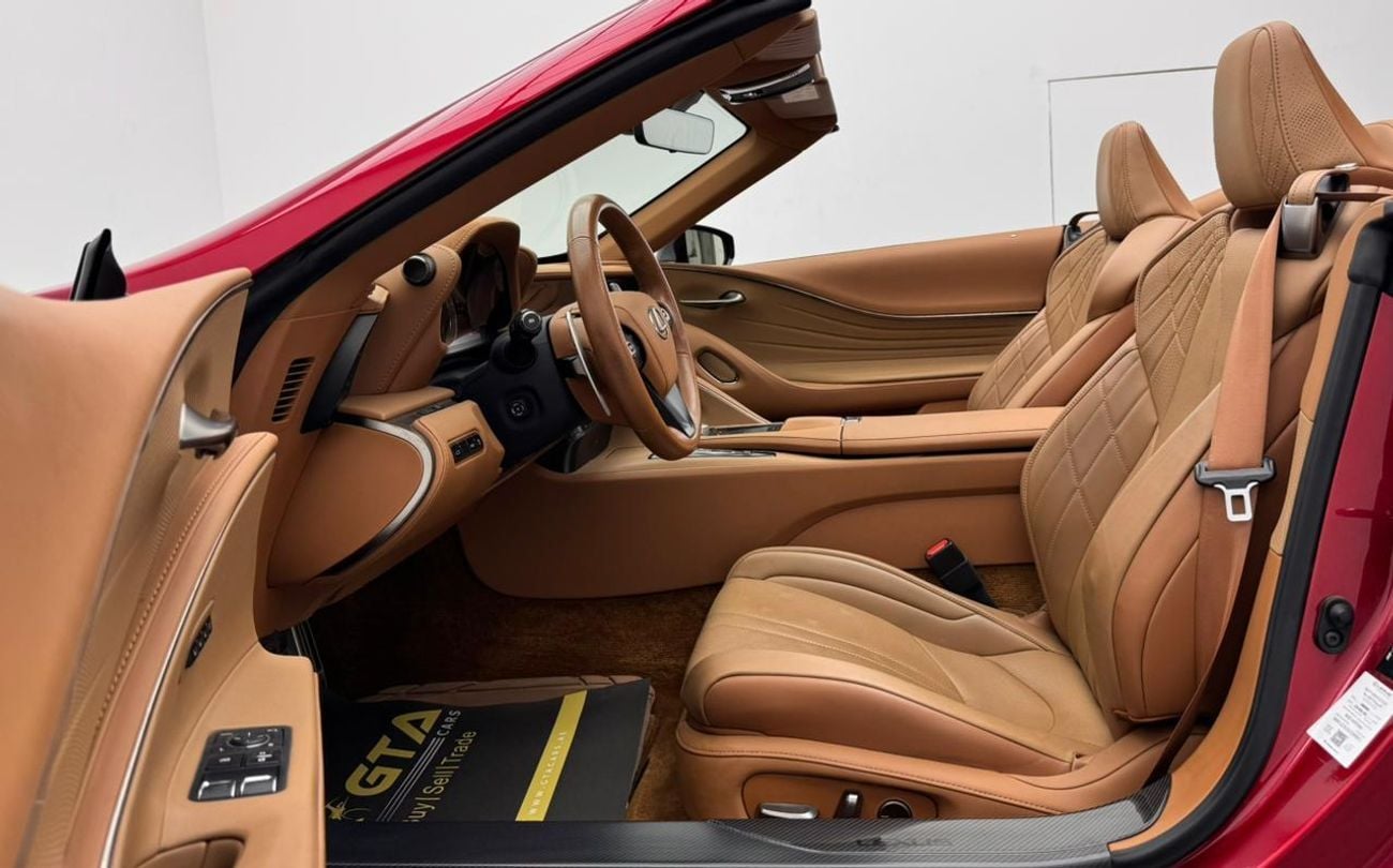 Lexus LC500 Carbon 5.0L 2021 Lexus LC500 Carbon, 2026 / Dec Lexus Warranty, Lexus Service History, GCC