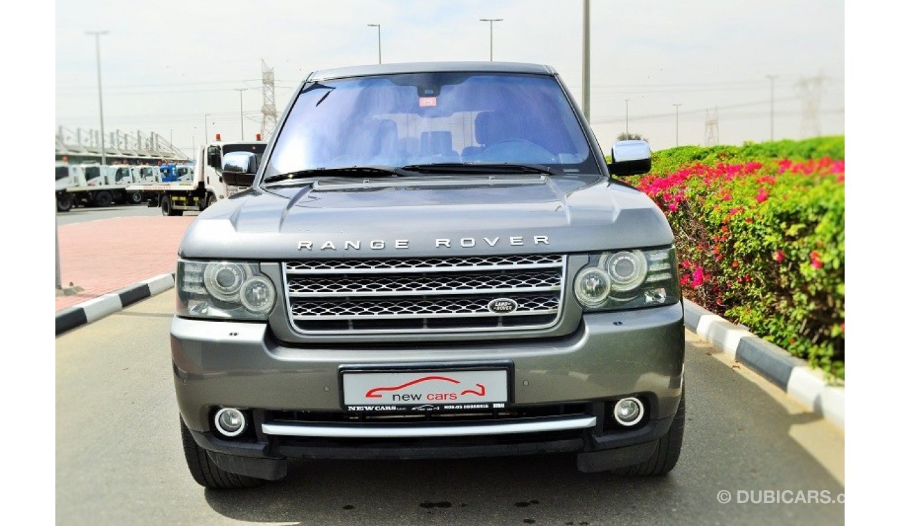 Land Rover Range Rover Vogue Supercharged - ZERO DOWN PAYMENT - 1,760 AED/MONTHLY - 1 YR WARRANTY