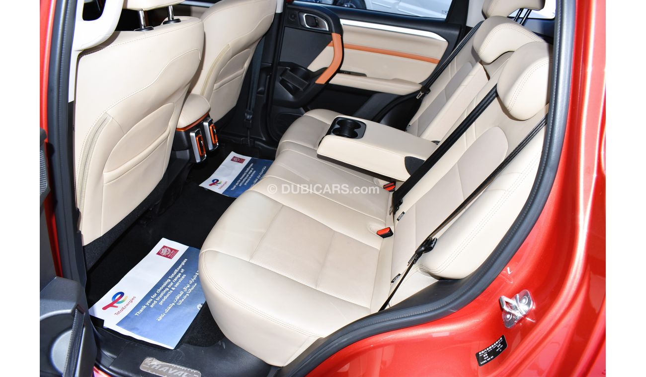 Haval Dargo AED 1439 PM | 2.0L 4WD HIGH DELUXE GCC AGENCY WARRANTY UP TO 2027 OR 100K KM