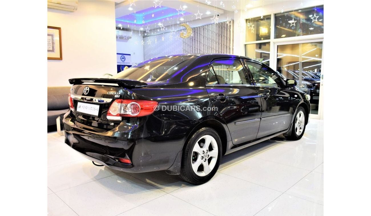 تويوتا كورولا Amazing Toyota Corolla XLi 2012 Model!! in Black Color! GCC Specs
