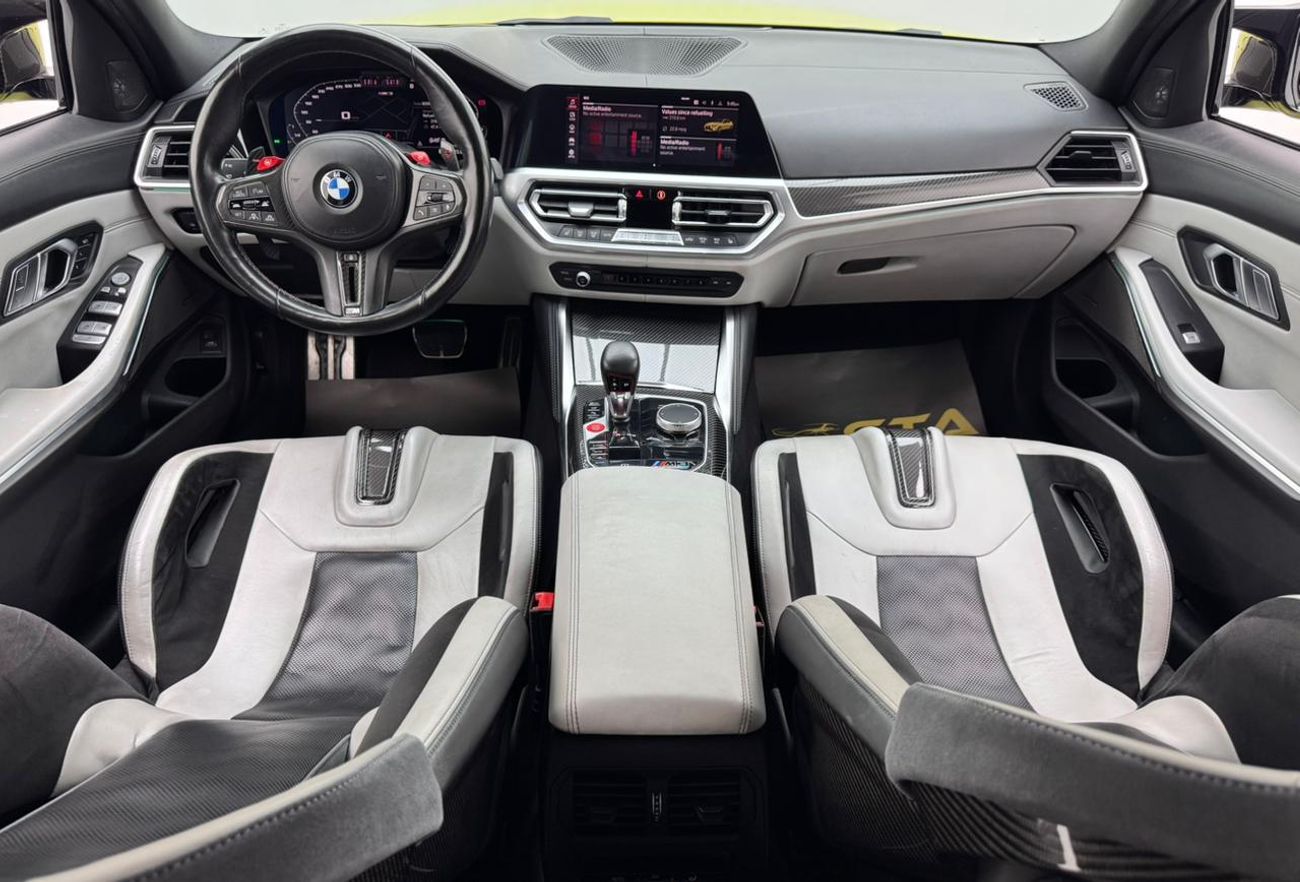 بي أم دبليو M3 Competition 3.0L 2021 BMW M3 Competition, 1 Year Warranty, BMW Service History, GCC