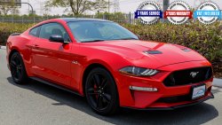 فورد موستانج 2020 GT بلاك إيديشن, 5.0, V8 , GCC,عداد رقمي,3 سنوات أو 100K كم ضمان+K60كم صيانة الطاير