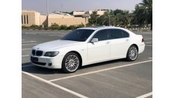 BMW 750Li Model 2007 GCC CAR PERFECT CONDITION FULL OPTION SUN ROOF LEATHER SEATS BACK CAMERA BACK AIR CONDITI