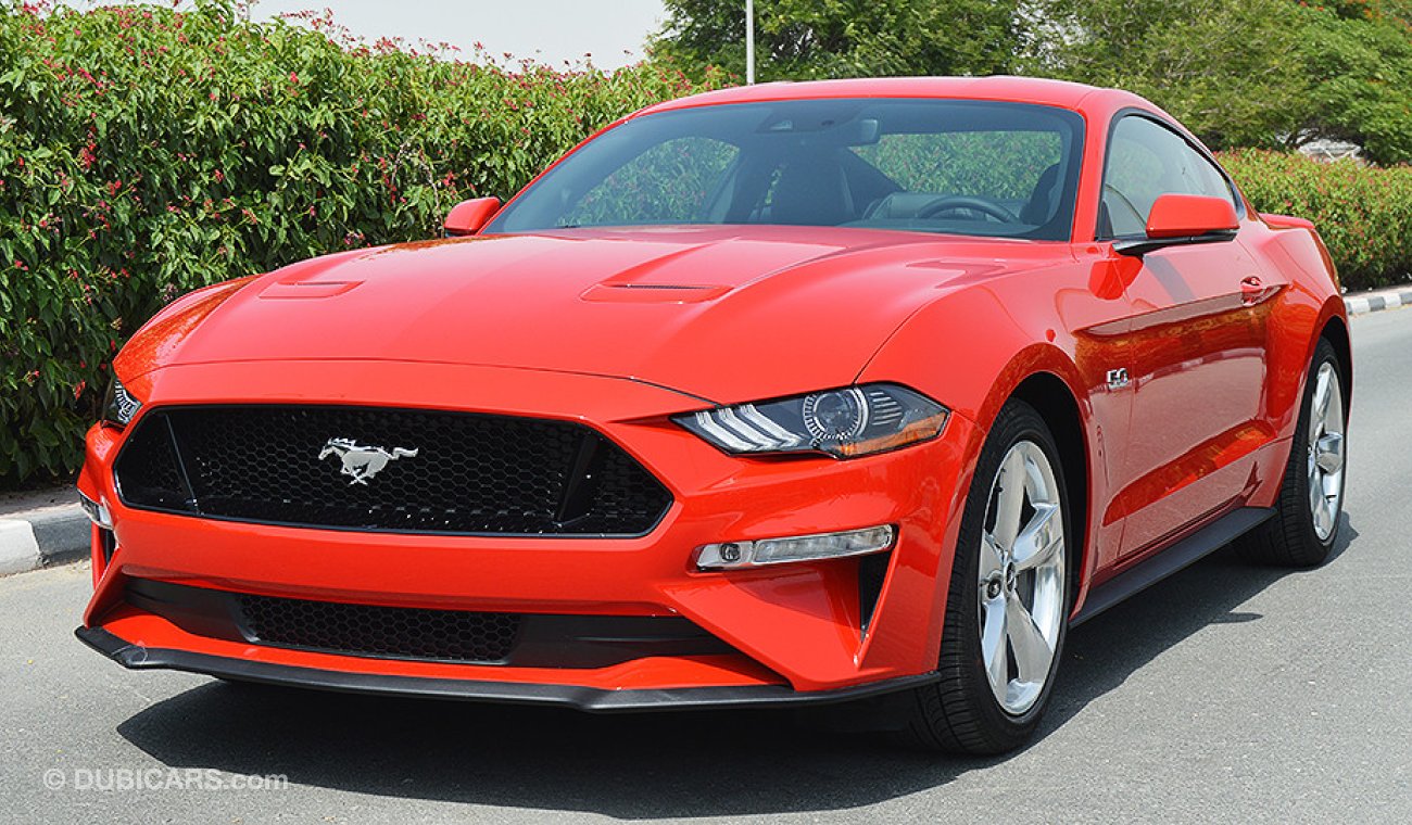 Ford Mustang GT Premium+, 5.0L V8 GCC 460hp, 0km with 3 Years or 100K km Warranty and 60K km Service at AL TAYER