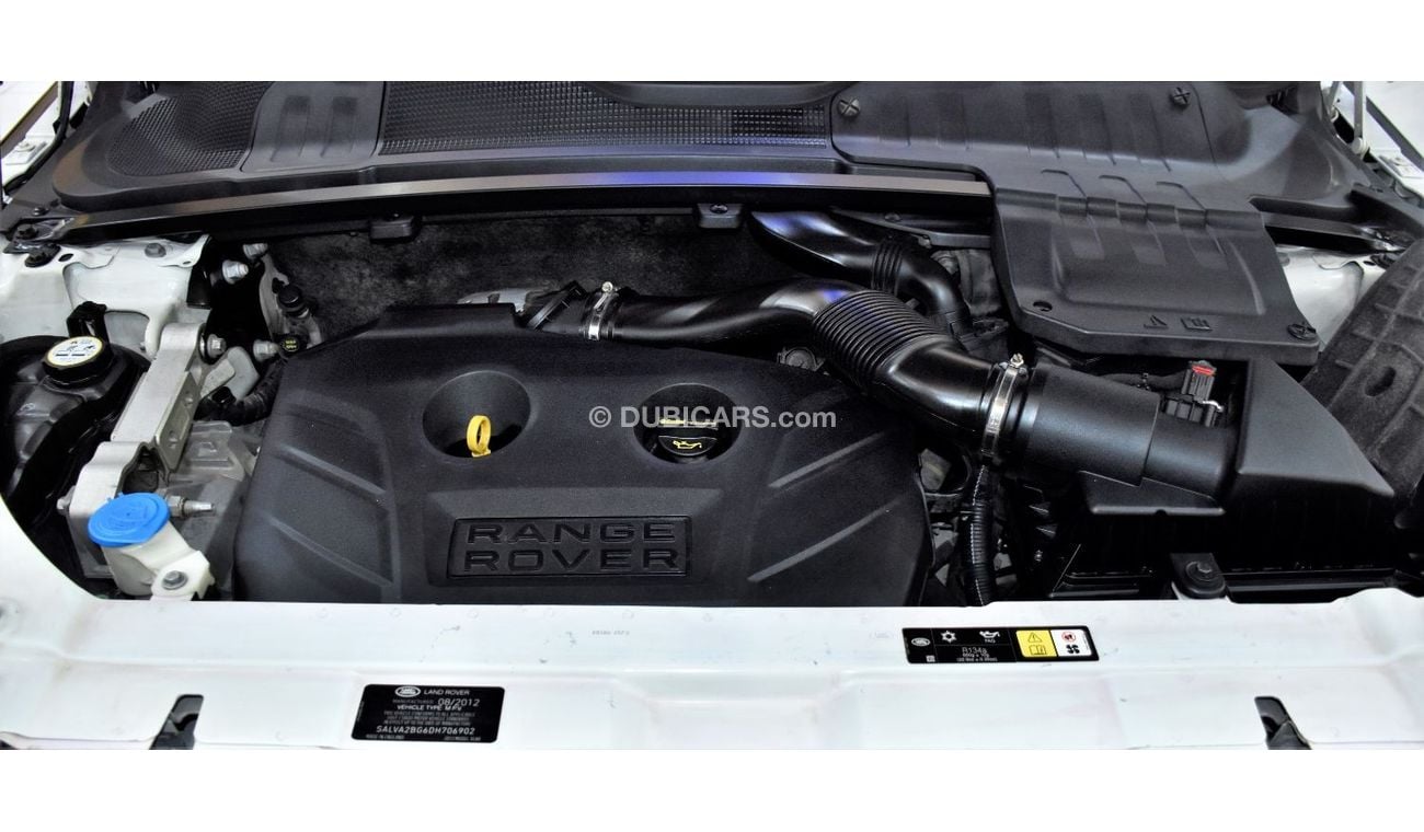 لاند روفر رانج روفر إيفوك EXCELLENT DEAL for our Land Rover Range Rover EVOQUE ( 2013 Model ) in White Color GCC Specs