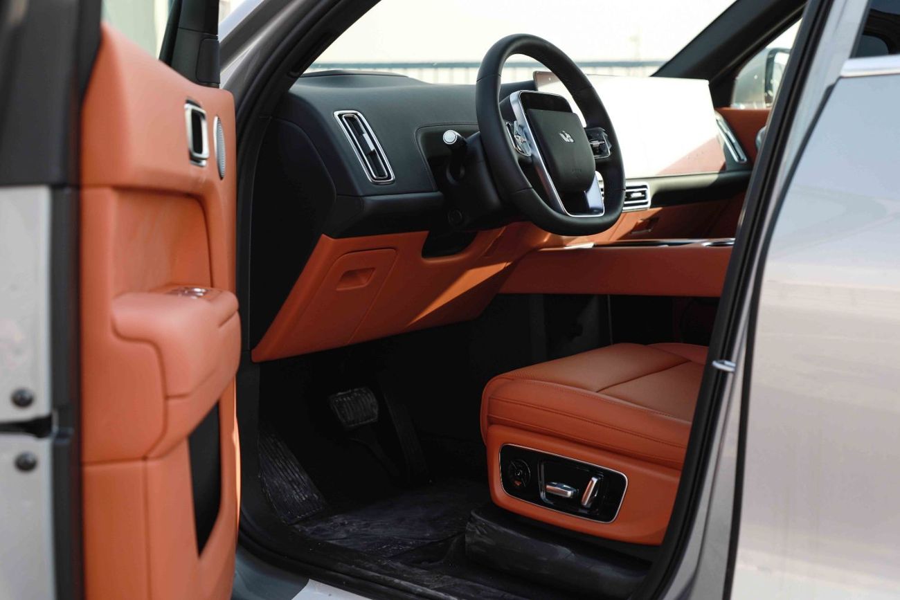 Li Auto L9 2024 Li Auto L9 ULTRA 1.5 - Silver inside Black & Orange | Export Only