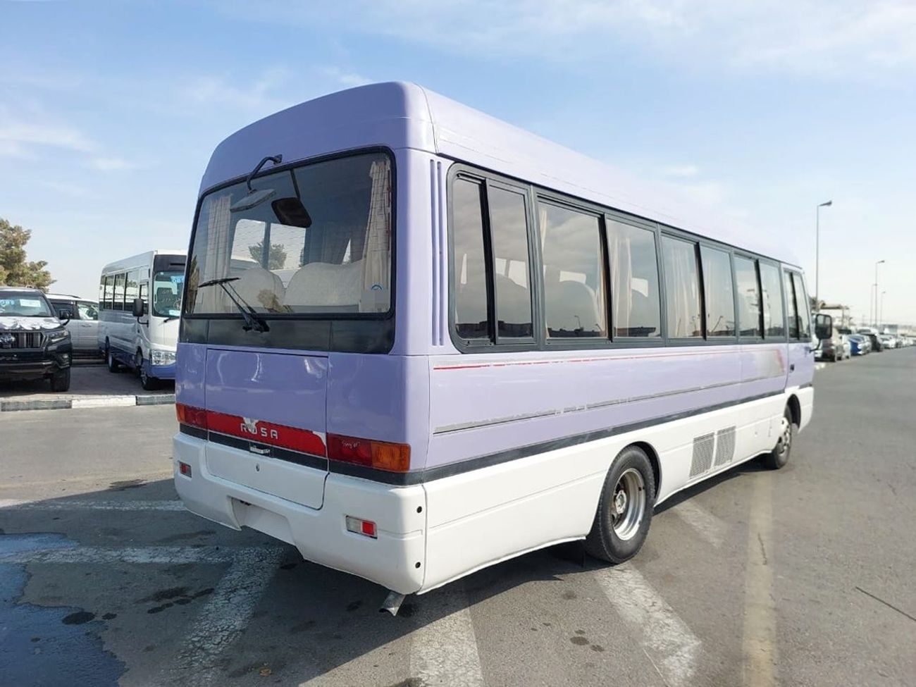 ميتسوبيشي روزا MITSUBISHI ROSA BUS RHD 1995 MODEL 3.9 L DIESEL AUTOMATIC(PM40299)