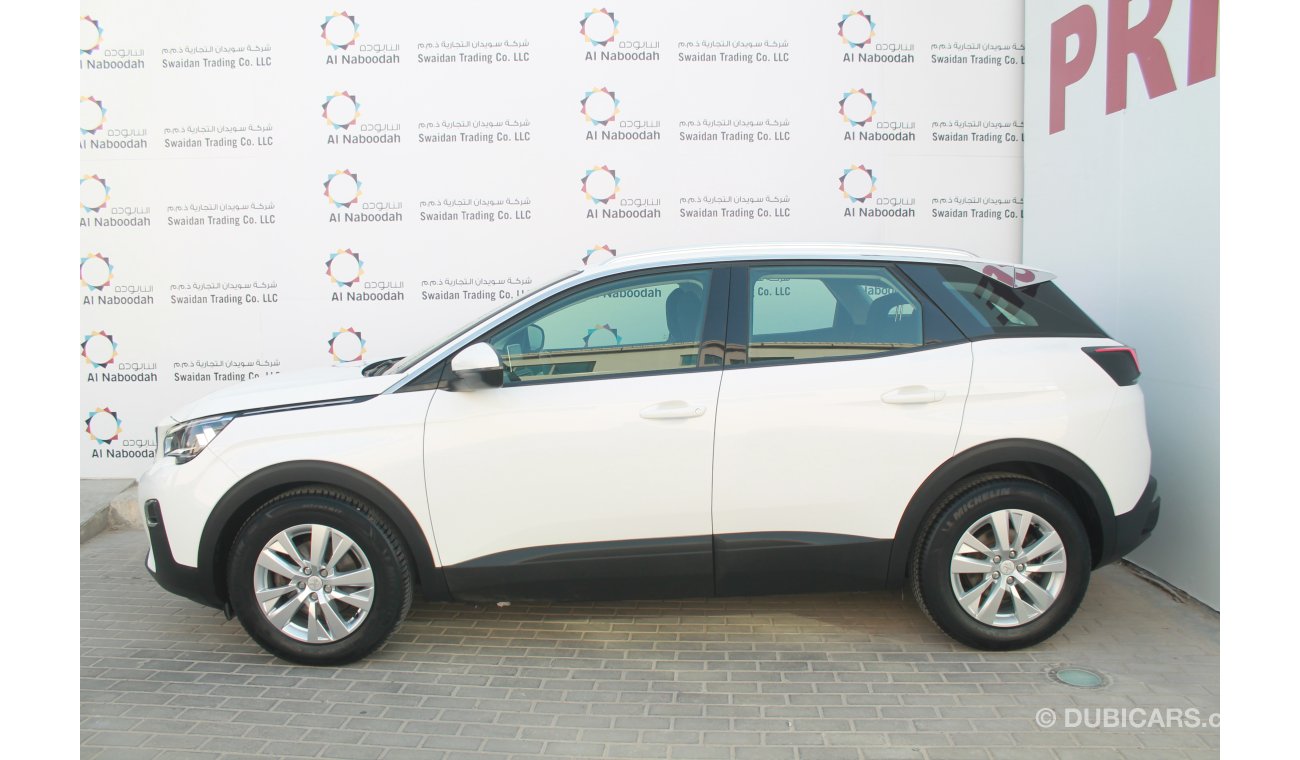 Peugeot 3008 1.6L ACTIVE 2018 GCC 2 YEARS AGENCY WARRANTY