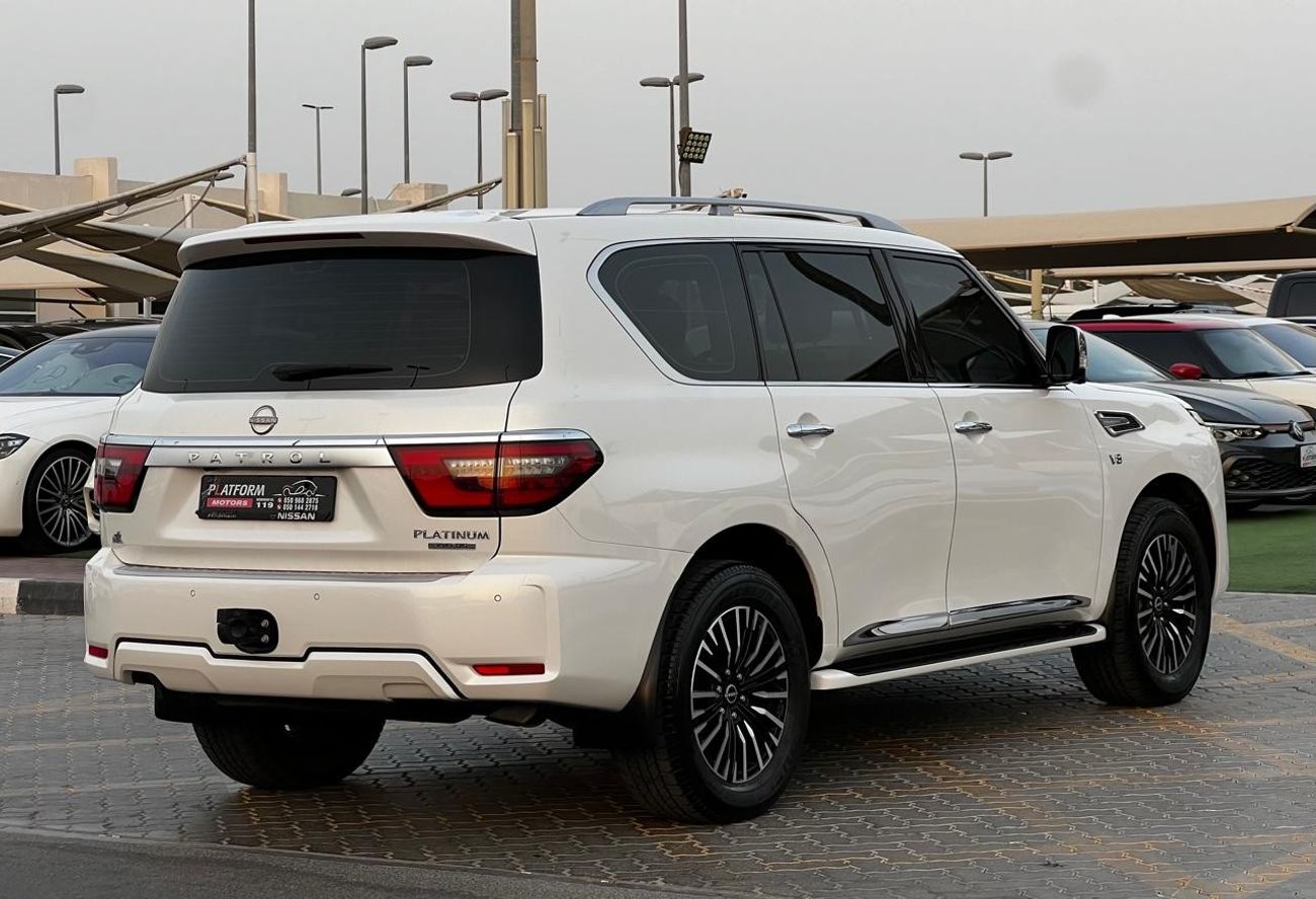 Nissan Patrol LE Platinum City Nissan patrol platinum V8 Model 2022 Gcc specs Original paint no accident, full che