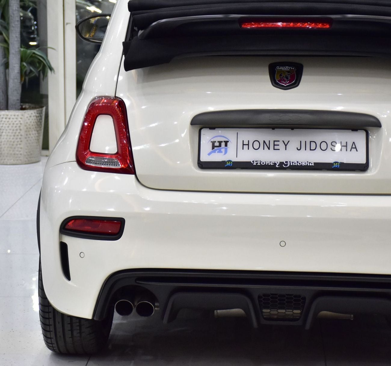 Abarth 595 EXCELLENT DEAL for our Abarth 595 Convertible Competizione ( 2022 Model ) in White Color GCC Specs
