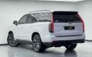 Cadillac Escalade Sport Platinum 6.2L 4WD 2023 Cadillac Escalade Sport, 2028 Cadillac Warranty + Service Pack, Fully L