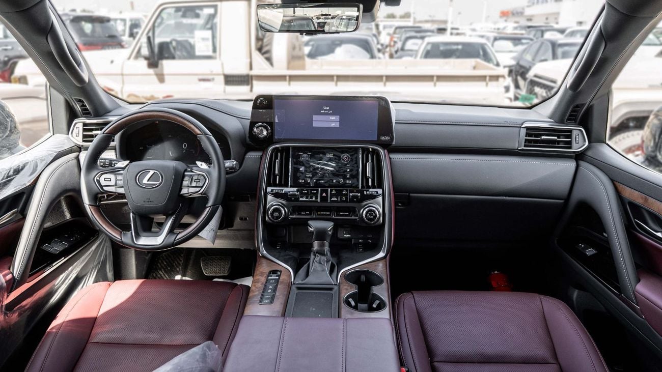 Lexus LX600 2026 Lexus LX600 Signature 3.5L AT Petrol (Black-Red) Wood Accent