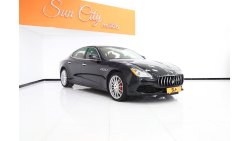 Maserati Quattroporte S 2017 3.0L V6Biturbo - Warranty and Service Contract until Sept.2020 / Low Mileage [ 410HP ]