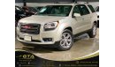 GMC Acadia SLT AWD, Warranty, Service History, GCC