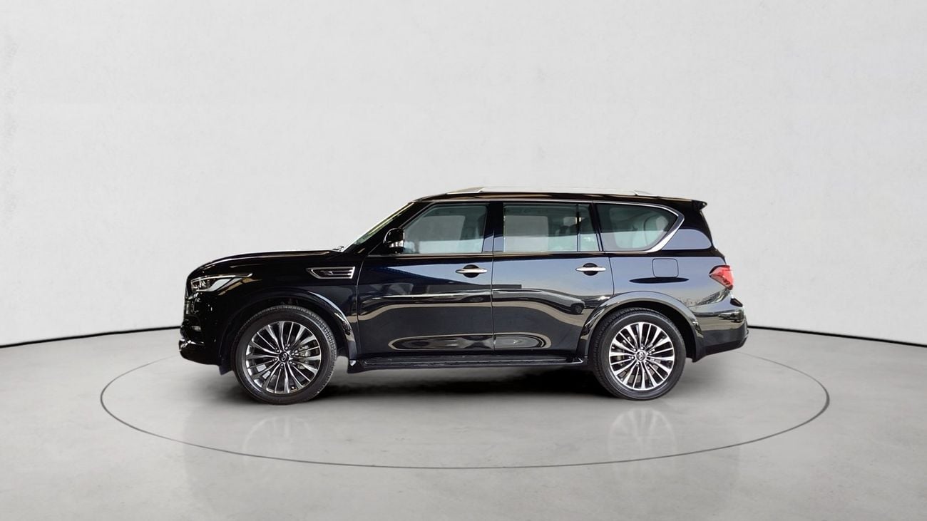 Infiniti QX80 LUXURY PROACTIVE 5.6 8STR 4WD AUTO LUXE PROACTVE TOW | Guaranteed Warranty | 0 Down Payment
