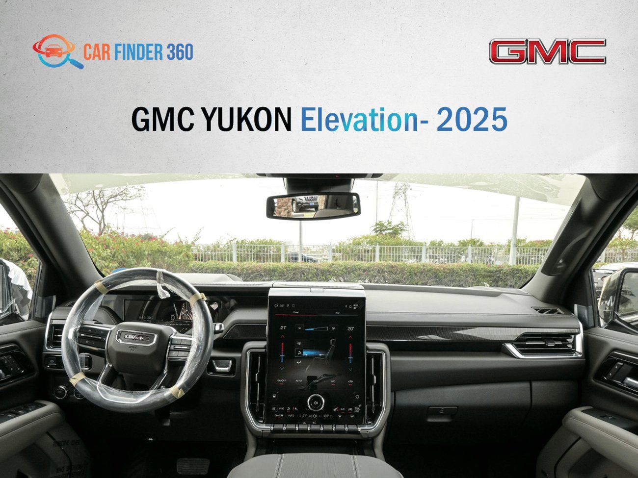 GMC Yukon GMC YUKON Elevation RWD 5.3L V8 - BLACK - 2025 (Export only ) 5.3 V8 SLE (2WD)