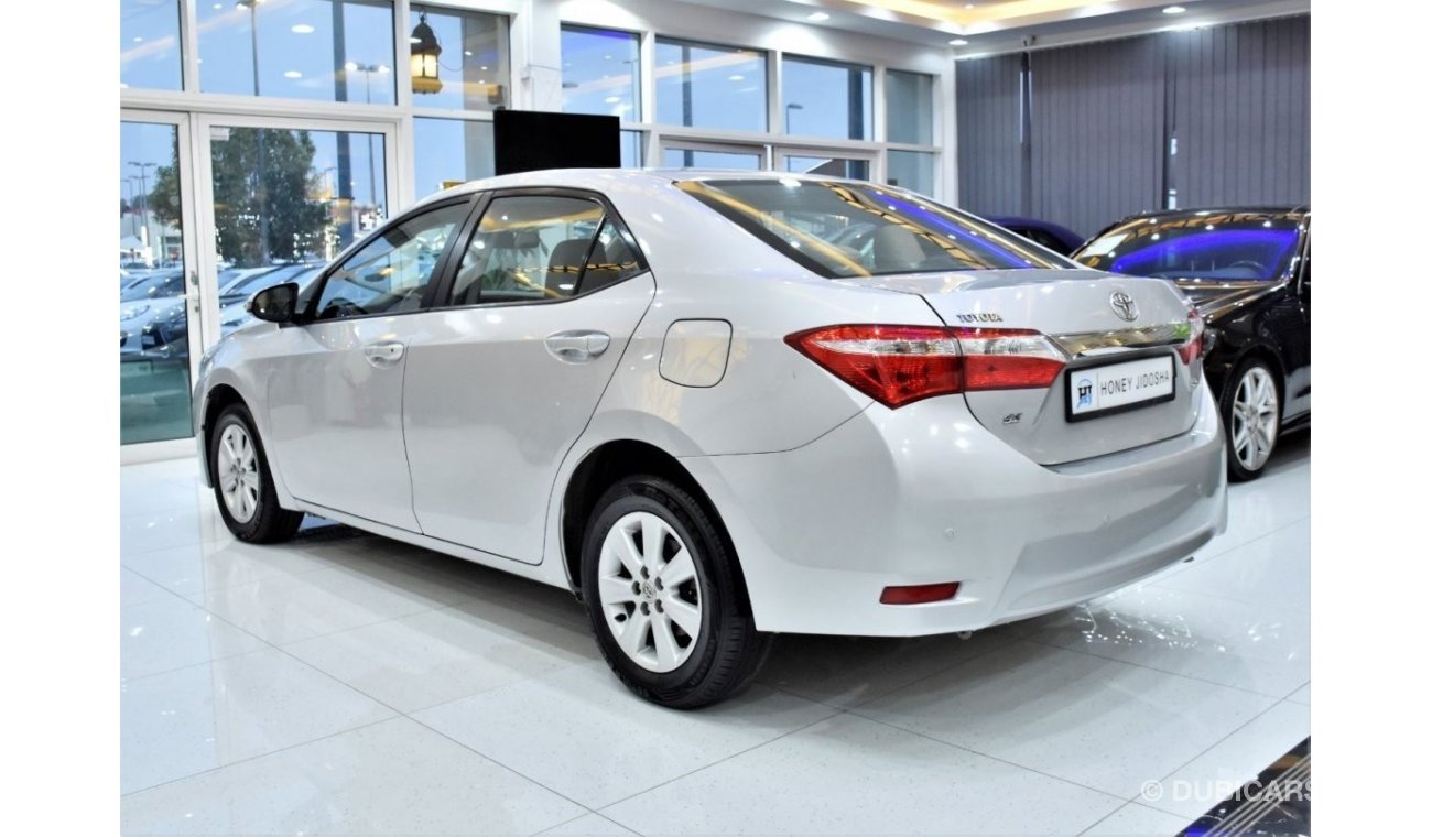 Toyota Corolla EXCELLENT DEAL for our Toyota Corolla SE 2.0 ( 2015 Model ) in Silver Color GCC Specs