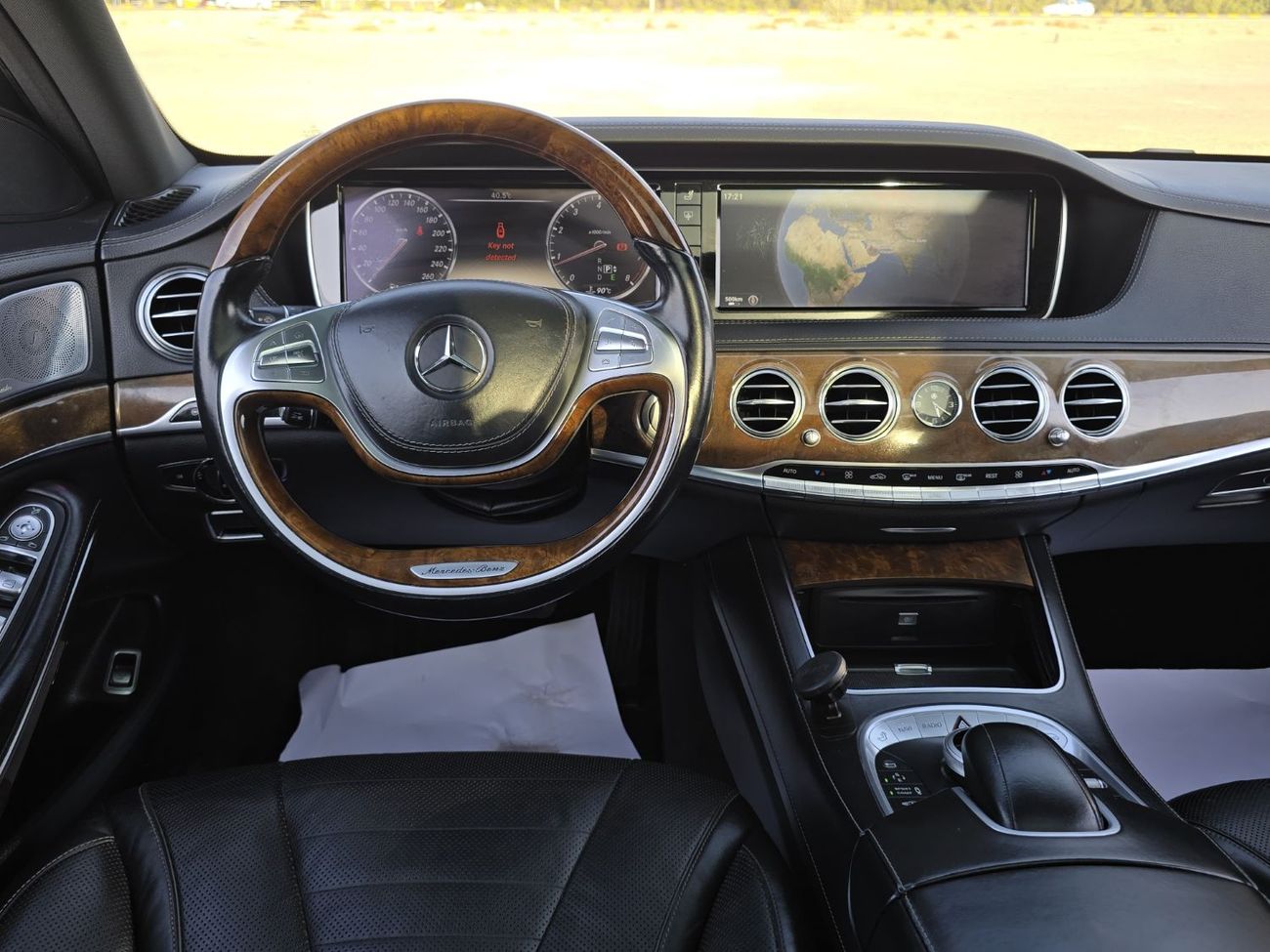 مرسيدس بنز S 550 MERCEDES S-550 2015 JAPAN // ORGINAL PAINT // GOOD CONDITION // ACCIDENT FREE