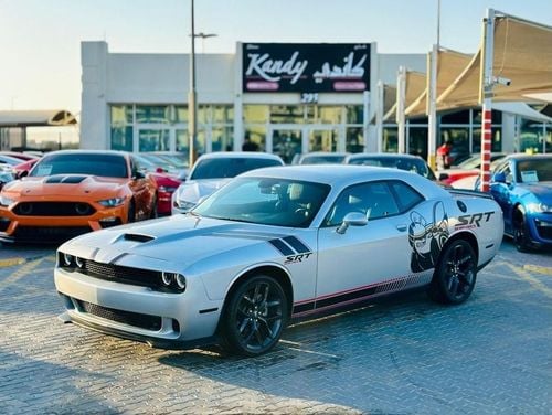 دودج تشالينجر R/T 5.7L (370 HP) | Monthly AED 1680/- | 0% DP | Custom Leather Seats | Touch Screen | # 95971
