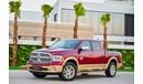 RAM 1500 1500 Laramie Longhorn Crew Cab | 2,526 P.M | 0% Downpayment | Full Option | Perfect Condition!