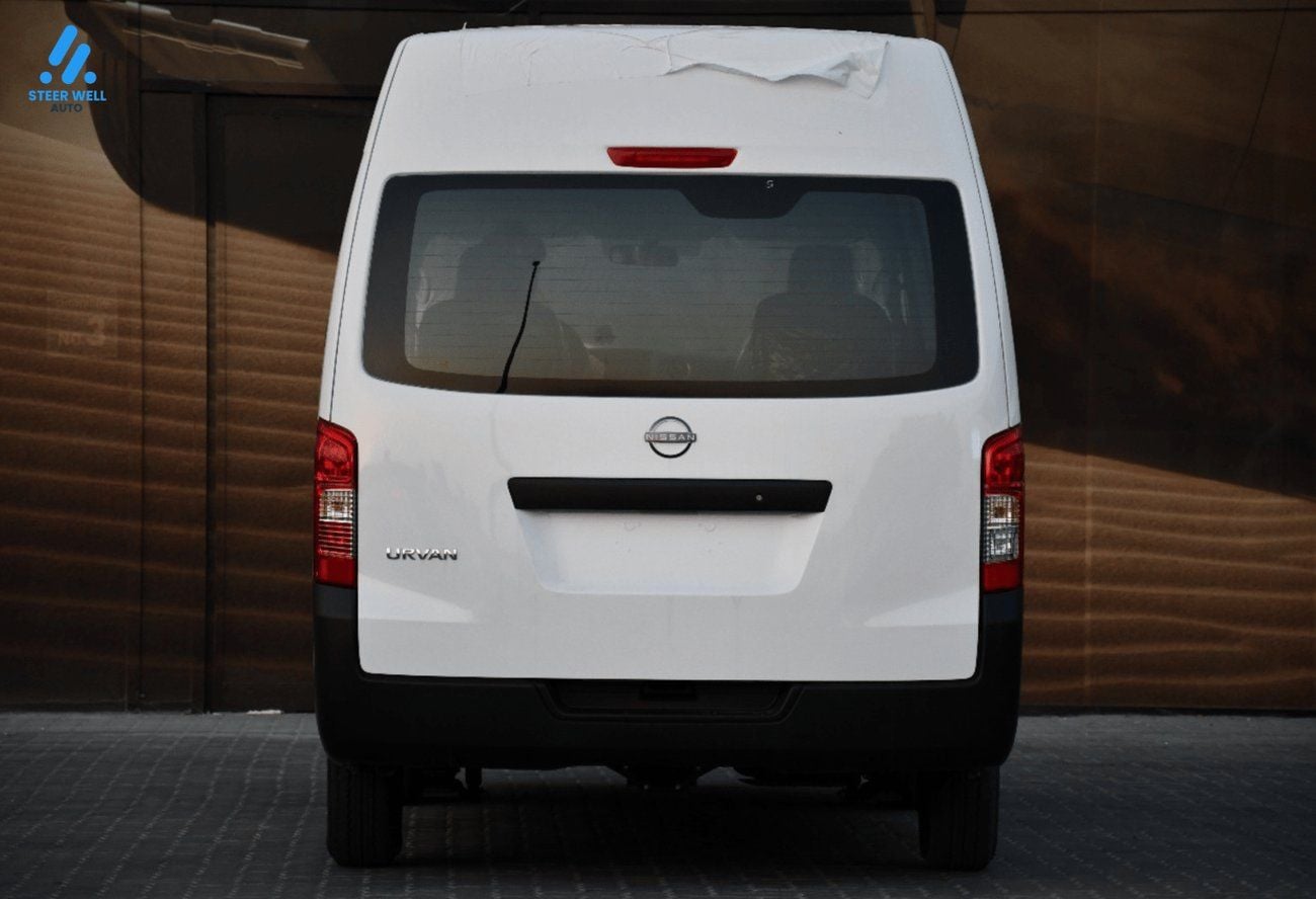 Nissan Urvan HIGH ROOF WIDE BODY 3-Seater Manual (4-Door) NV350 Highroof Delivery Van GCC Manual White