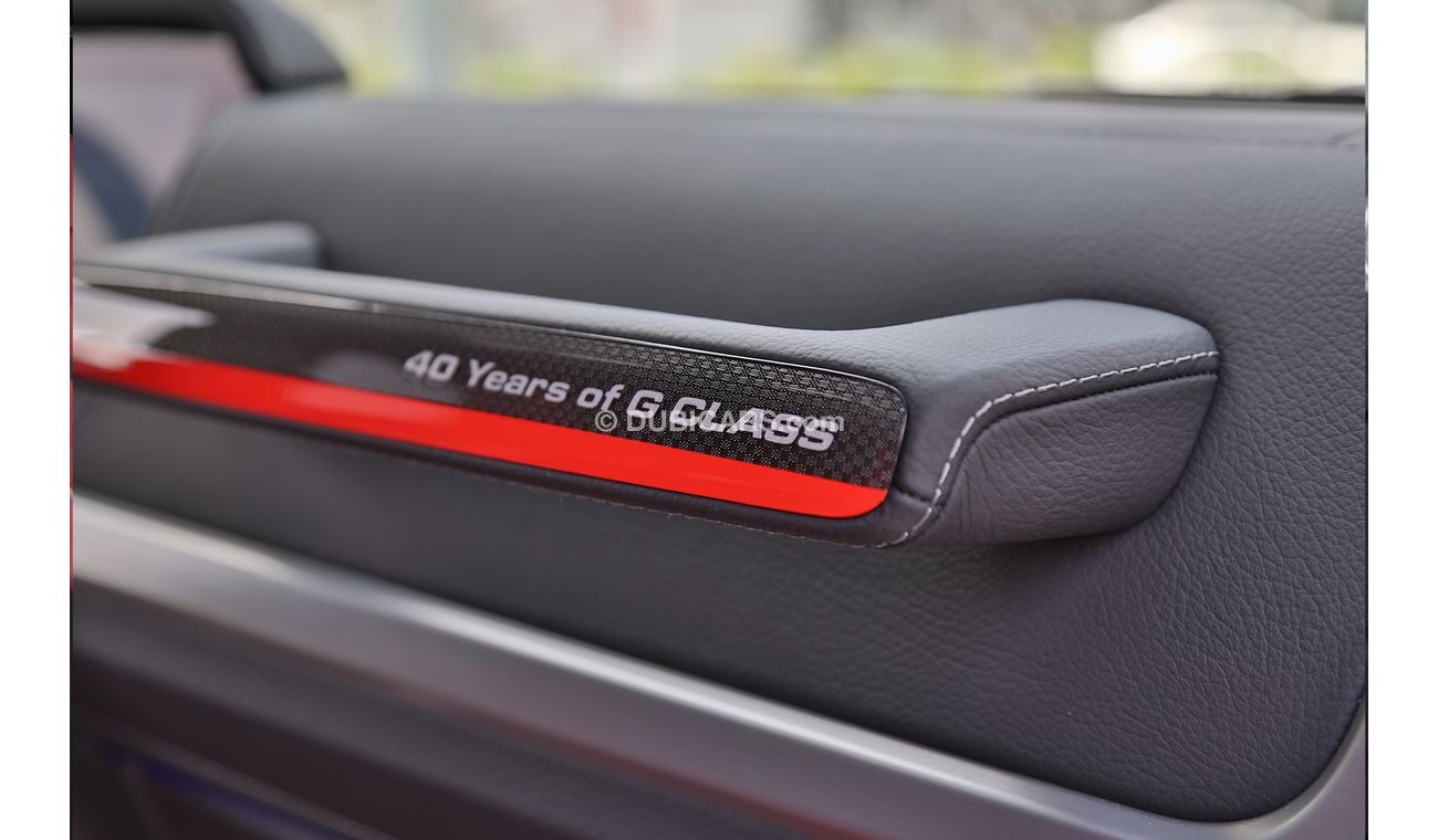 Mercedes-Benz G 63 AMG 2020 with (40 Years of G-Class)