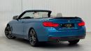 BMW 430i M Sport 2.0L 2018 BMW 430i M-Sport Convertible, Warranty, March 2025 BMW Service Pack, Excellent Con