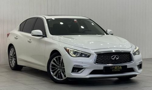 Infiniti Q50 Std 3.0L 2023 Infiniti Q50 3.0, Feb 2028 Infiniti Warranty, Full Infiniti Service History, GCC
