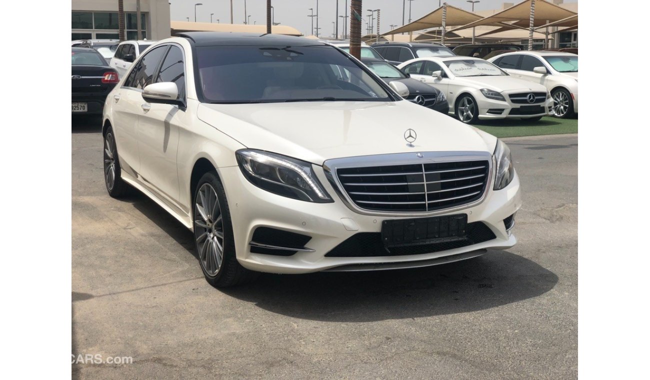 Mercedes-Benz S 500 خليجي مالك واحد AMG كاملة المواصفات Large