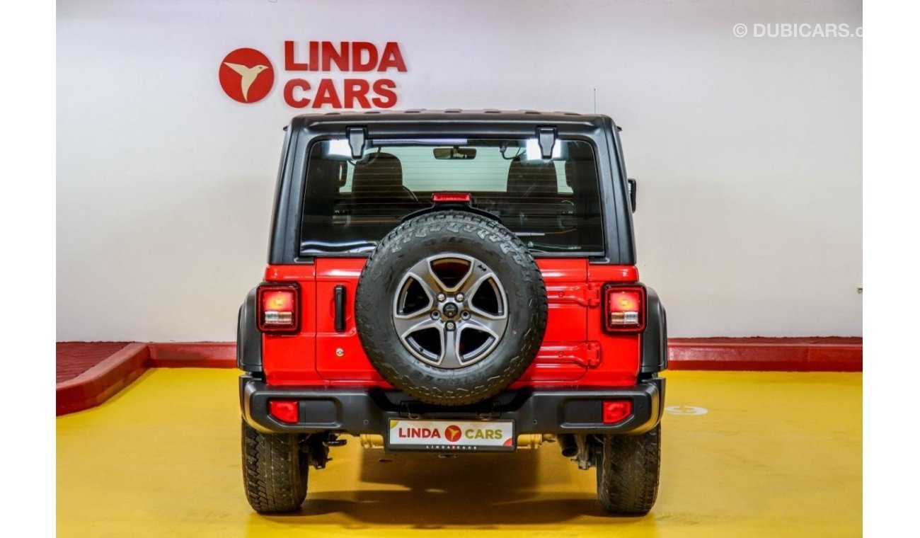 Jeep Wrangler RESERVED ||| Jeep Wrangler Sport Unlimited 2018 GCC under Warranty with Flexible Down-Payment.