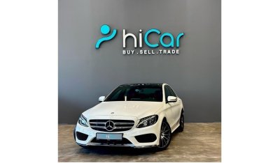 مرسيدس بنز C200 AED 2,202pm • 0% Downpayment • Mercedes-Benz C200 AMG Pack • 2 Years Warranty