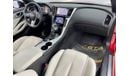 Infiniti Q60 Red Sport 2019 Infiniti Q60 S Red Sport, Full Infiniti Service History, Warranty, Low Kms, GCC