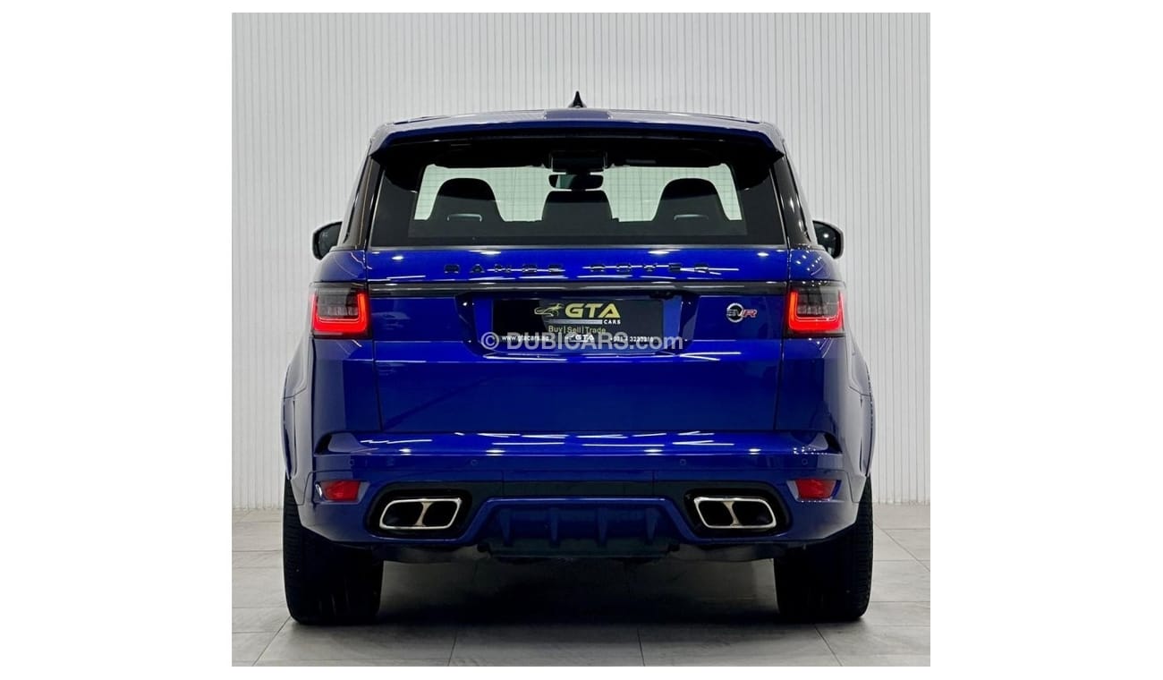 لاند روفر رينج روفر سبورت 2022 Range Rover Sport SVR Carbon, June 2025 Warranty, Service Contract, Full Options, Low Kms, Euro