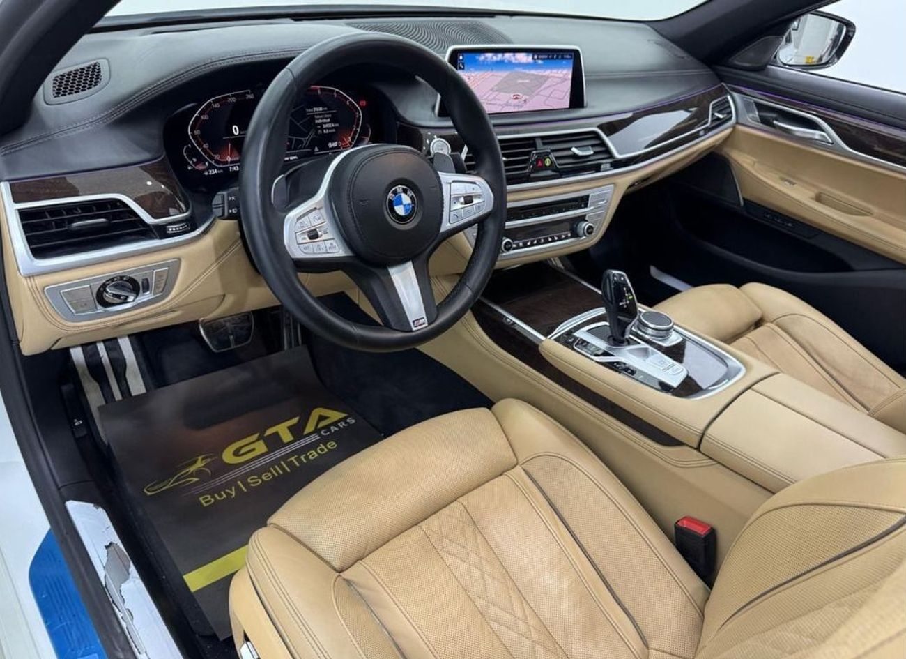 بي أم دبليو 730Li M Sport 2.0L 2021 BMW 730Li M-Sport, Warranty, Full BMW Service History, Fully Loaded, Very Low Kms,